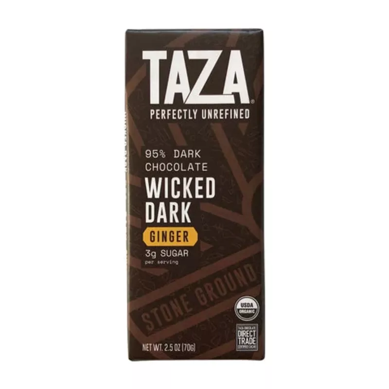 95-wicked-dark-chocolate-bar-ginger 95% Wicked Dark Chocolate Bar | Ginger
