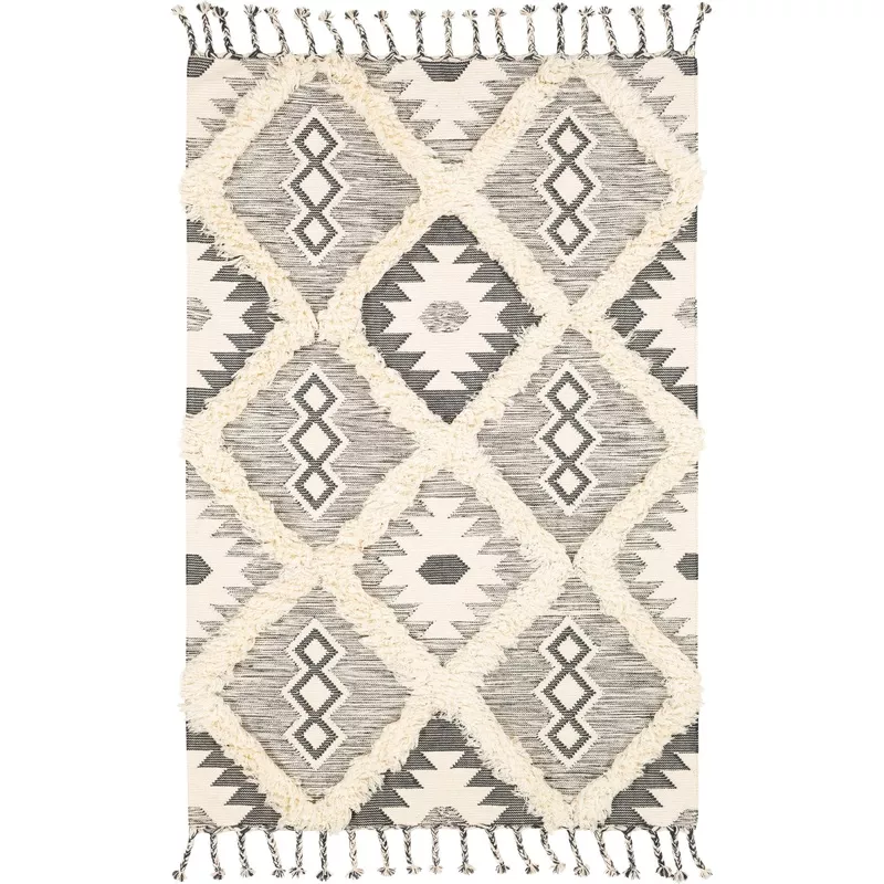 Apache APA-2303 Rug Black, Cream