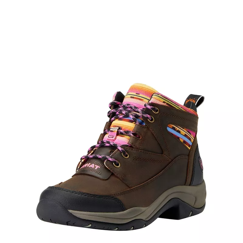 ariat-ladies-print-terrain-boots-canyon-tan-serape Ariat Ladies Print Terrain Boots Canyon Tan/Serape