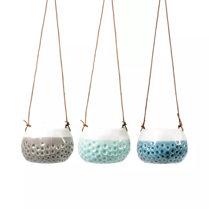 baby-dotty-hanging-pot-trio ‘Baby Dotty’ Hanging Pot Trio