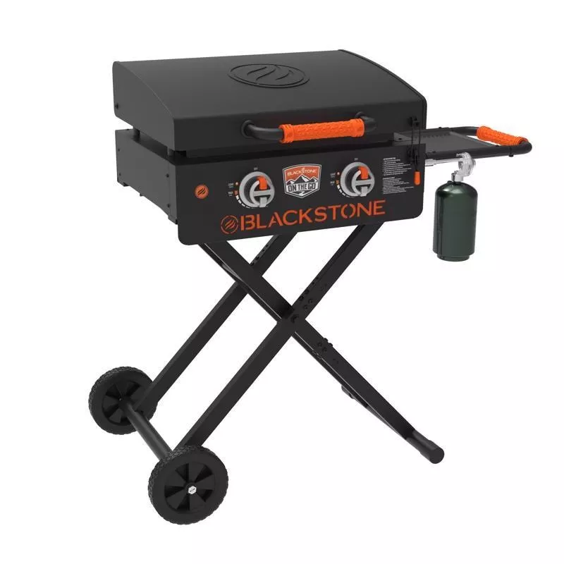 blackstone-on-go-2-burner-liquid-propane-outdoor-griddle-black Blackstone On The Go 2 Burner Liquid Propane Outdoor Griddle Black