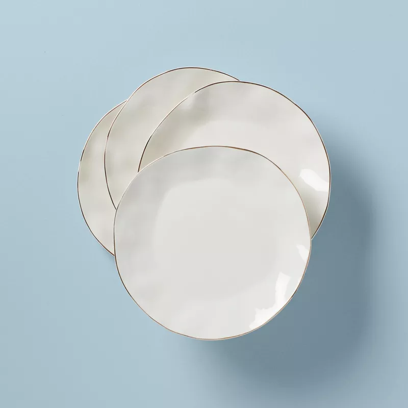 blue-bay-white-dinner-plates-set-4 Blue Bay White Dinner Plates, Set of 4