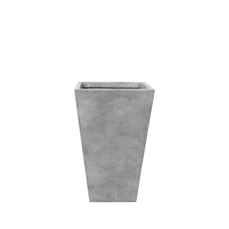 Cache-pot pr perc AERIS 50x80cm gris clair