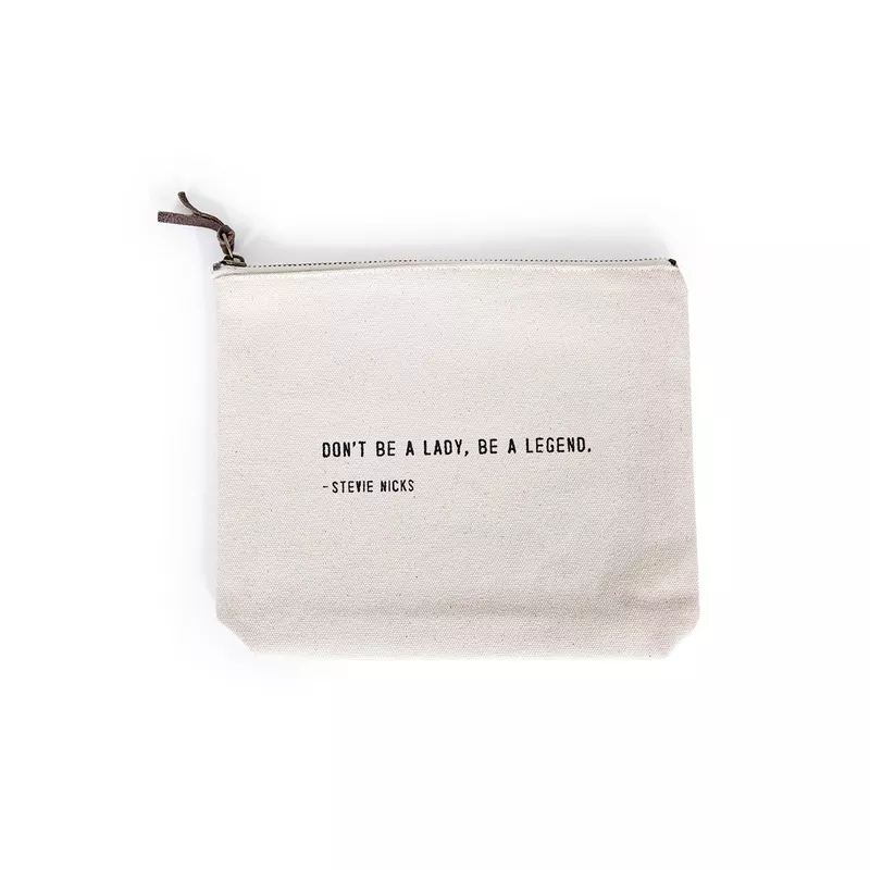 Canvas Zip Bag – Stevie Nicks