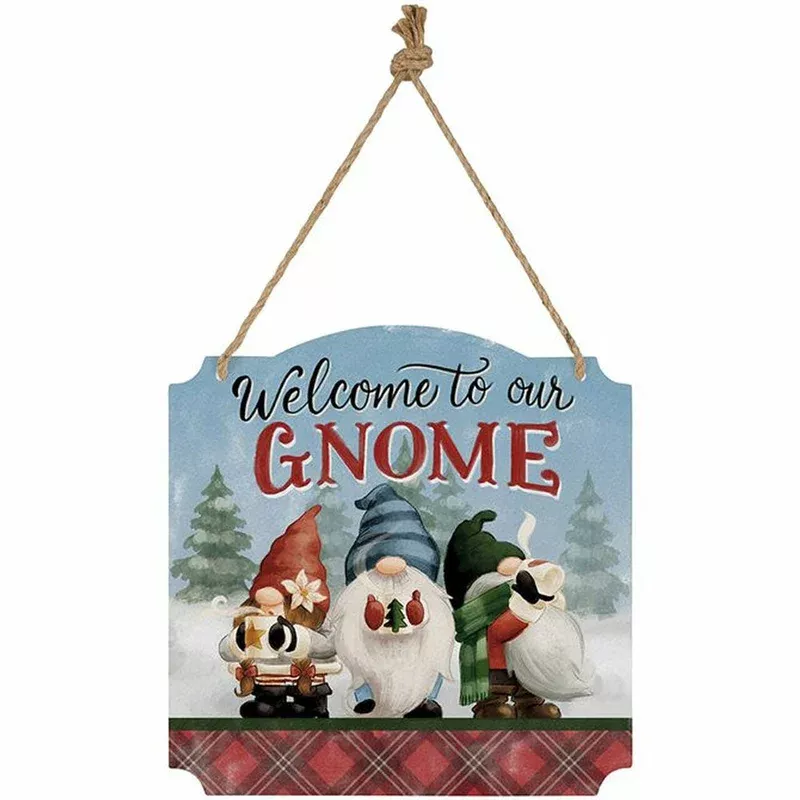 Carson Our Gnome Metal Sign