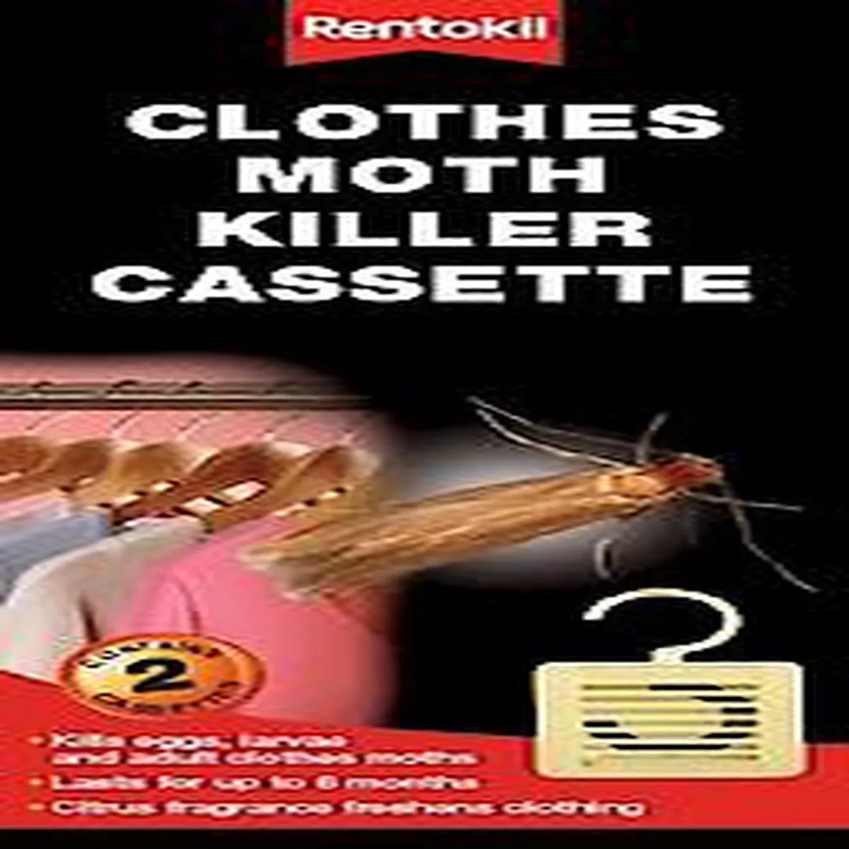 Clothes Moth Kiler Cassette 2 Pk – 12