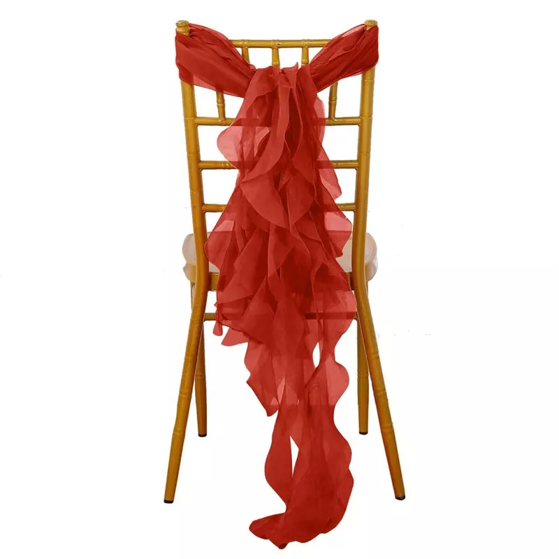 curly-chiffon-chair-sash-32-longred-6-strand-ribbon-tie Curly Chiffon Chair Sash 32″ LongRed 6-Strand Ribbon Tie