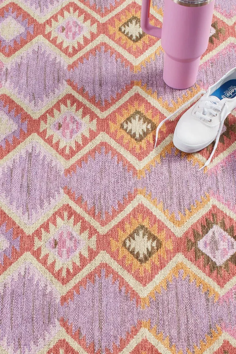Dash & Albert Rhapsody Machine Washable Rug 2’x3′ Spice