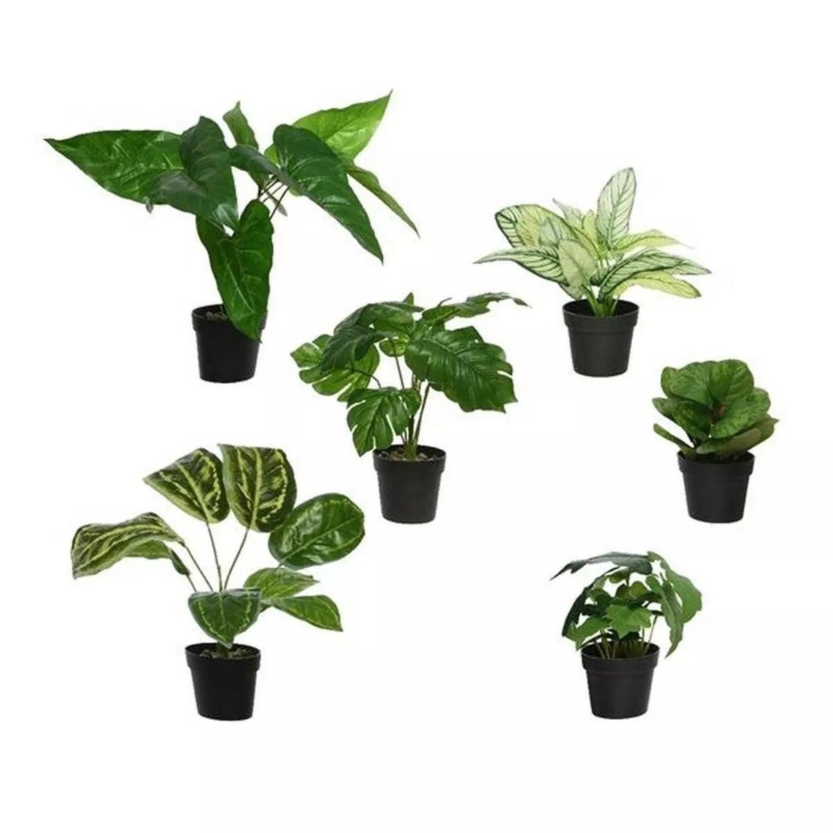 Decoris Artificial Plant In Pot (Choice of 6)