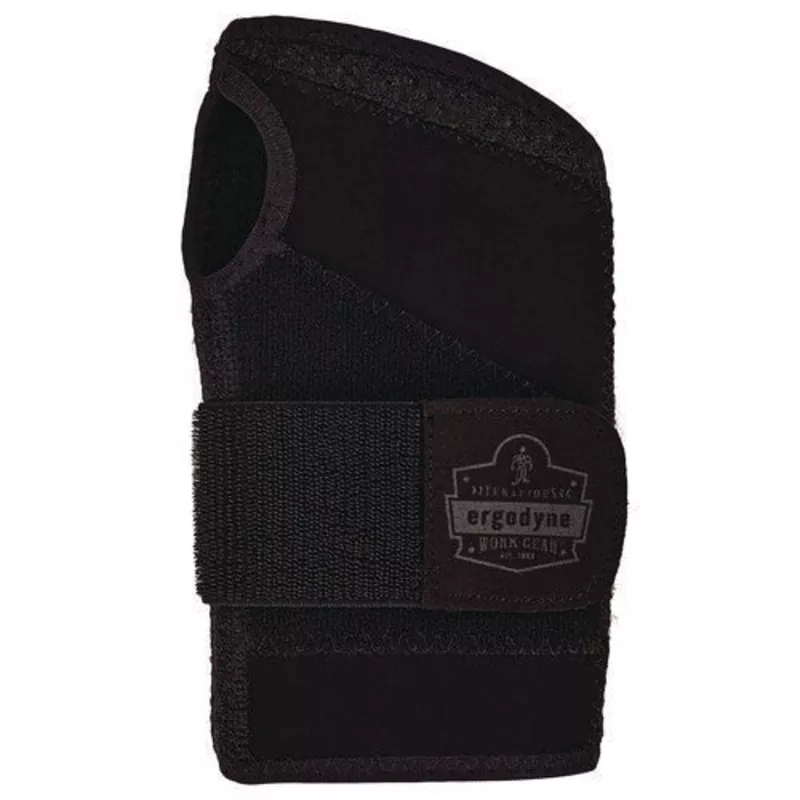 ergodyne-proflex-4005-wrist-brace-support-with-single-strap-small-fits-right-han Ergodyne Proflex 4005 Wrist Brace Support With Single Strap Small Fits Right Hand Black