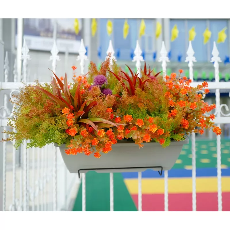 fall-faux-flowers-plants-bulk-pack-outdoor-uv-resistant-artificial-bushes Fall Faux Flowers and Plants Bulk Pack, Outdoor UV Resistant Artificial Bushes