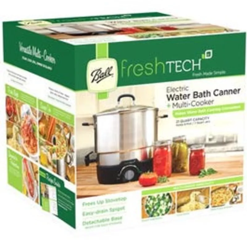 freshtech-waterbath-canner-multi-cooker-electric-21-qt Freshtech Waterbath Canner & Multi-Cooker, Electric, 21-Qt.