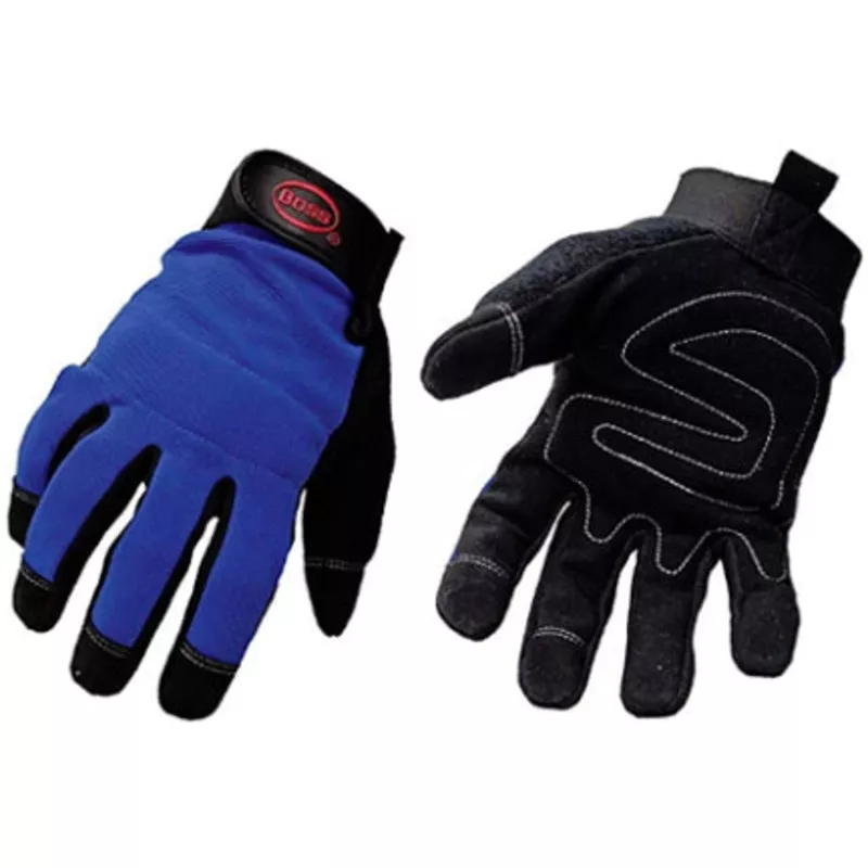 GLOVE MESH BACK UTILITY LG GY