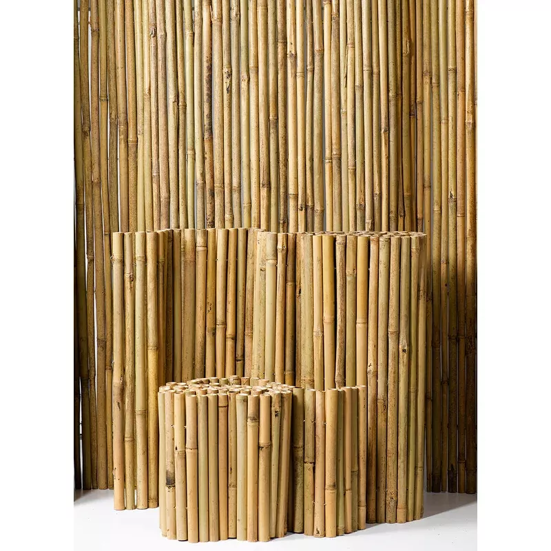 Inside-Wired Bamboo Fence