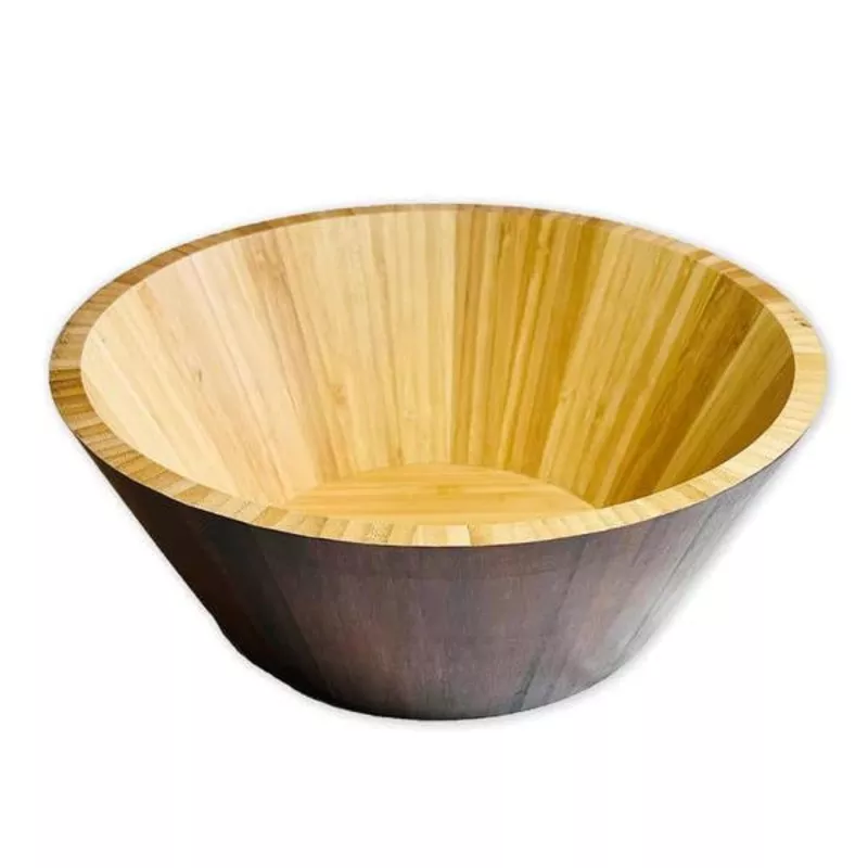 island-bamboo-pakkawood-salad-bowl-natural Island Bamboo Pakkawood Salad Bowl (Natural)