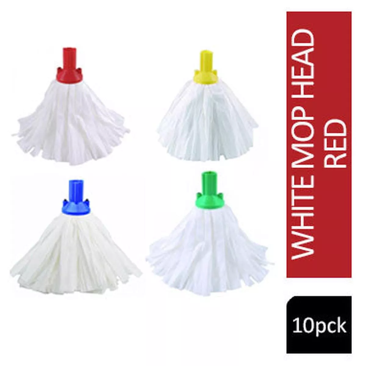 janit-x-big-white-mop-head-red-10-mop-pack-default-title Janit-X Big White Mop Head Red (10 Mop Pack) – Default Title