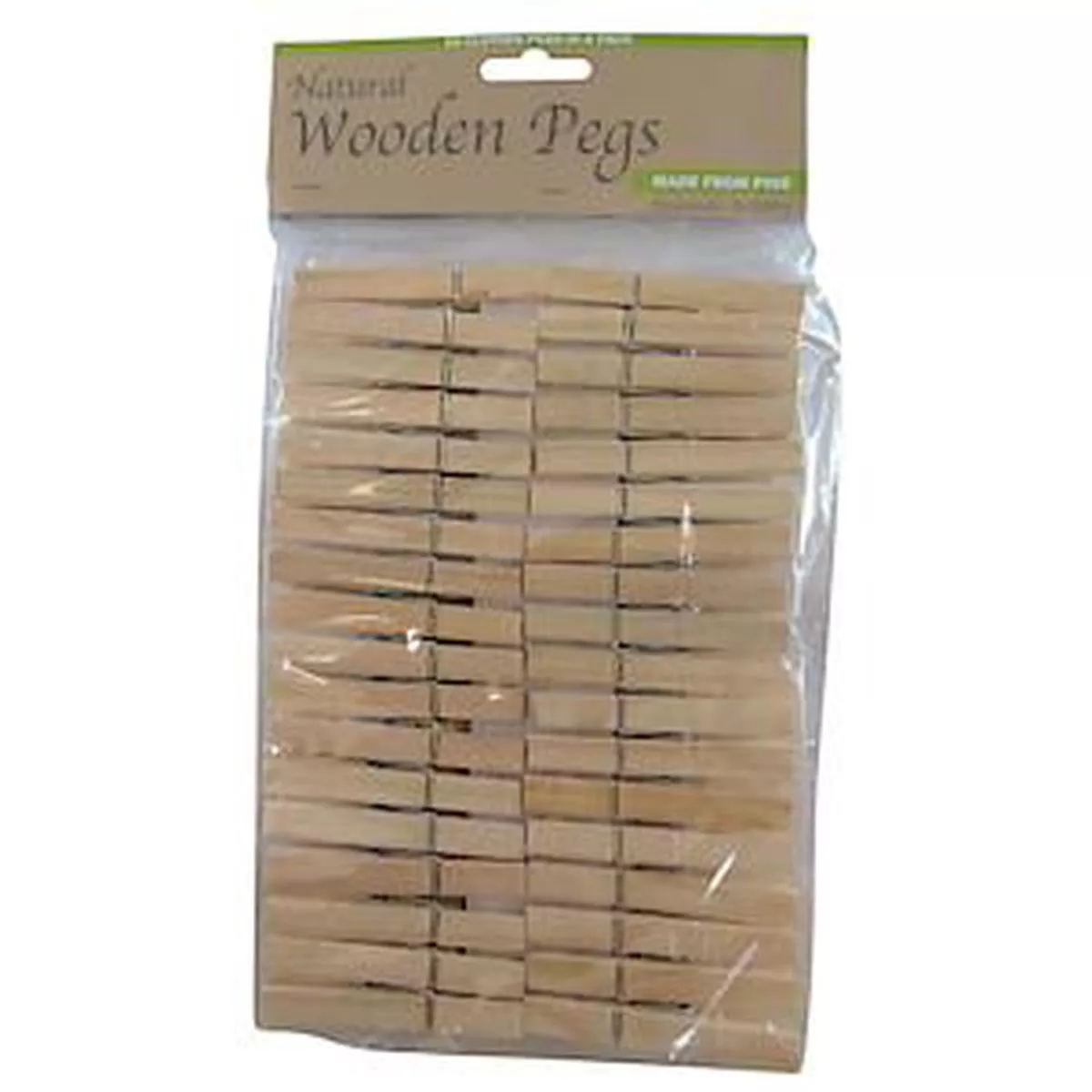 Kendon Rope And Twine Pack Of 36 Wooden Pegs – 1