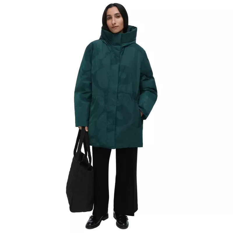 marimekko-knns-unikko-down-coat-green Marimekko Knns Unikko Down Coat, Green