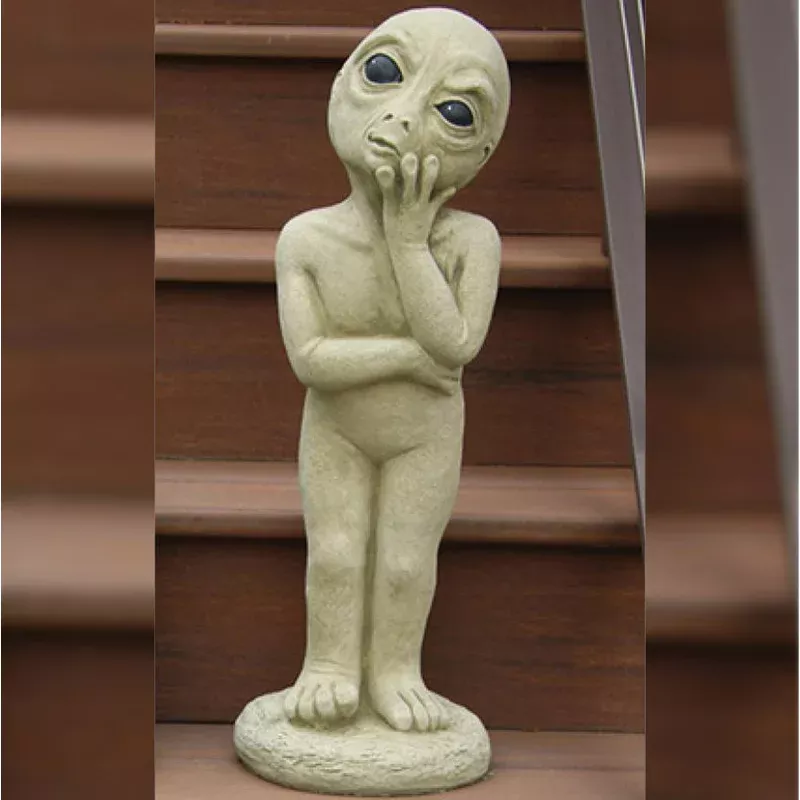 Massarelli’s Standing Alien Statue 24″