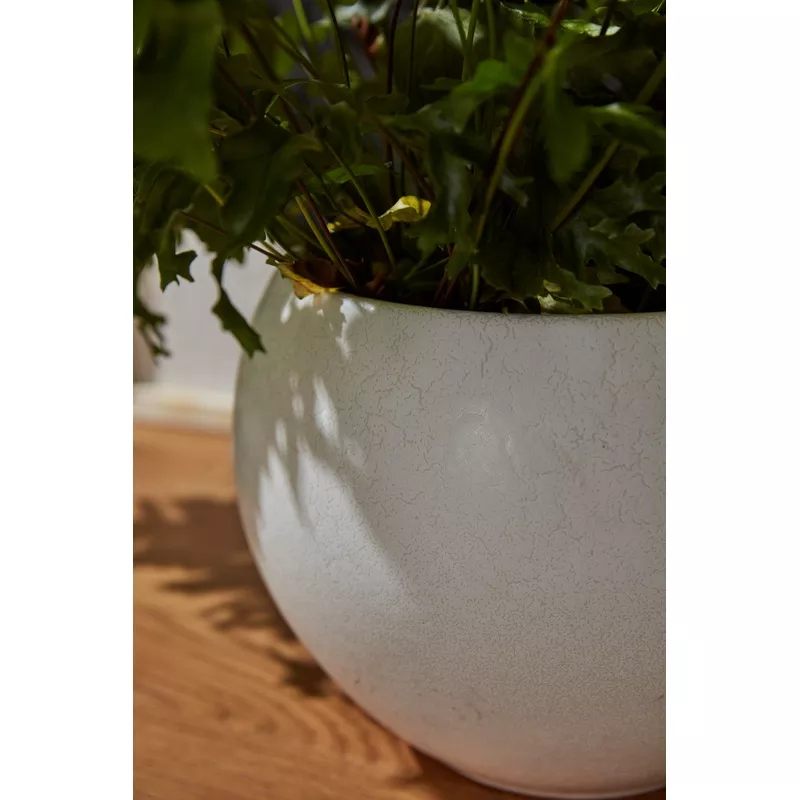 Mayu Pot Set of 2 By Accent Decor White