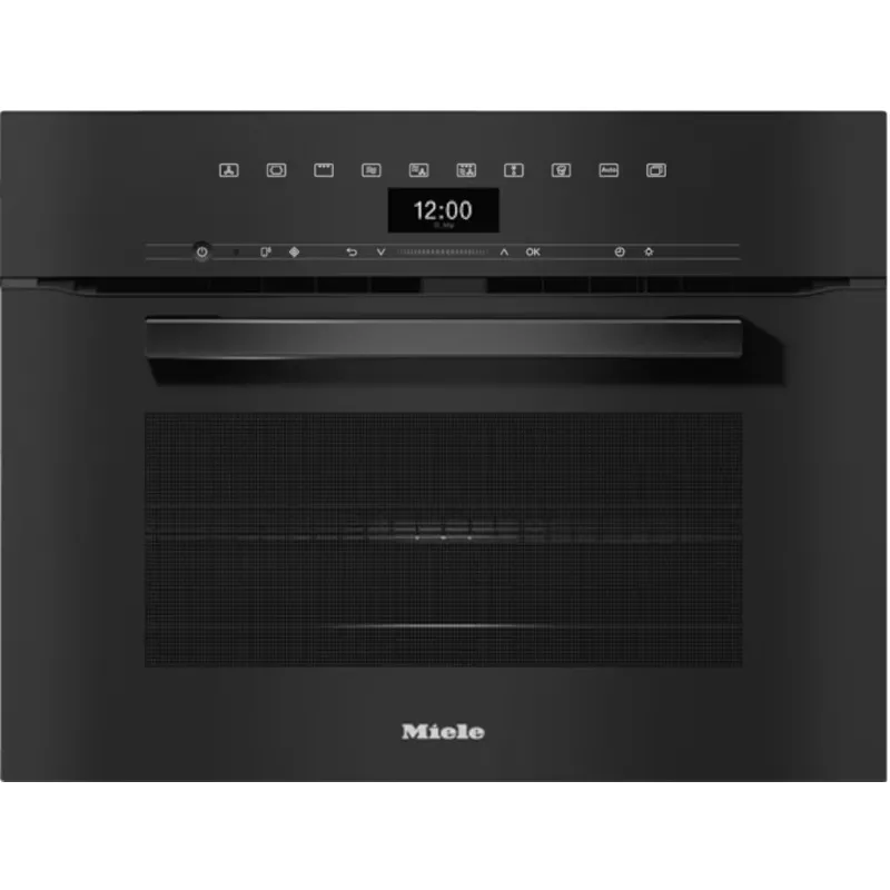 miele-h-7440-bm-vitroline-oven-microwave-combo-obsidian-black Miele H 7440 BM VitroLine Oven Microwave Combo, Obsidian Black