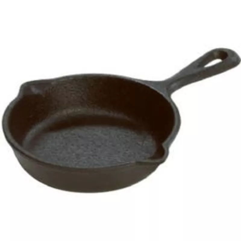 Mini Skillet/Spoon Rest, 3-1/2-In.