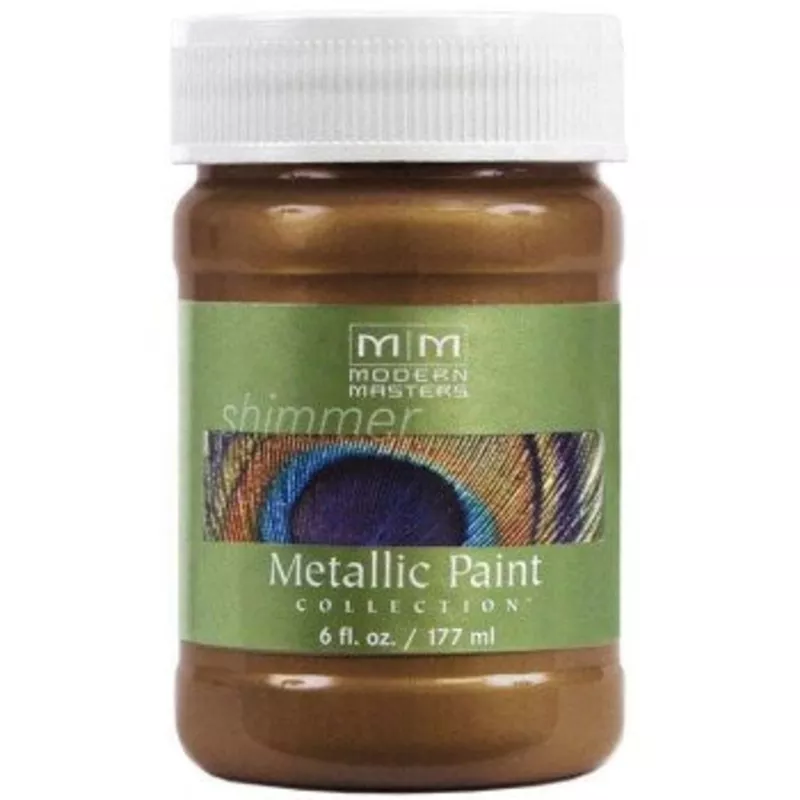 Modern Masters ME204-06 Metallic Paint, Antique Bronze ~ 6 Ounce