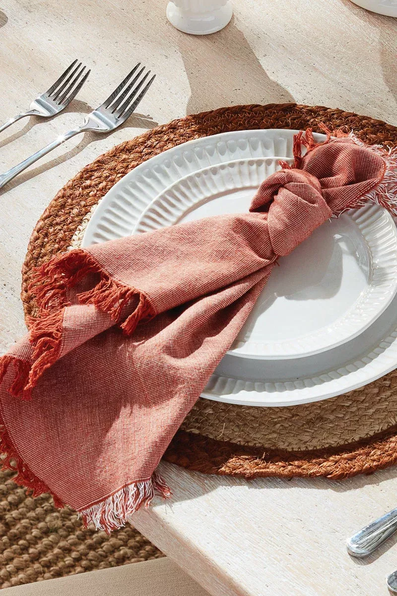 napa-aura-dinner-napkins-rust-set-4 Napa Aura Dinner Napkins Rust Set of 4