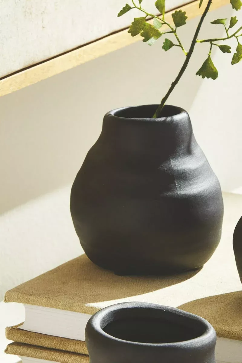 napa-tabitha-bud-vase-large-matte-black Napa Tabitha Bud Vase Large Matte Black