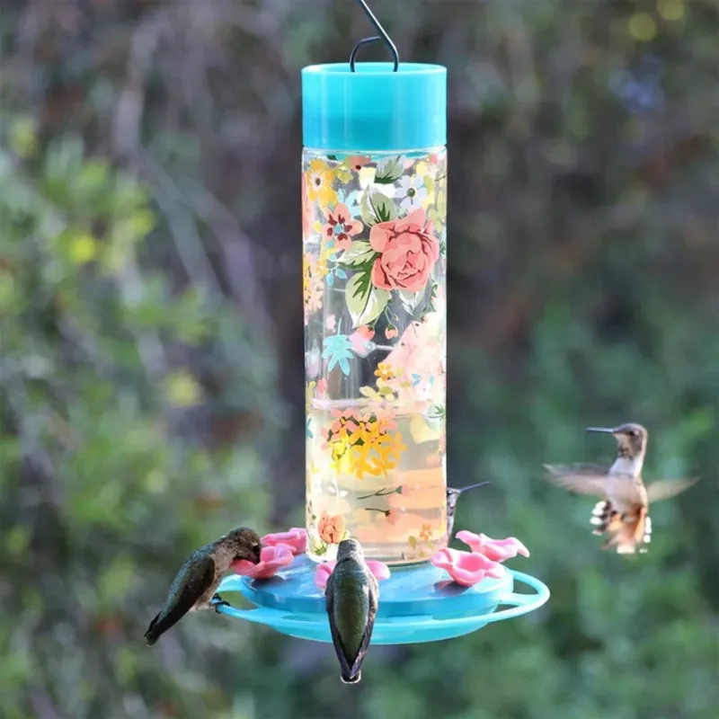nature-s-way-bird-products-charming-peony-decorative-glass-hummingbird-feeder Nature’s Way Bird Products Charming Peony Decorative Glass Hummingbird Feeder