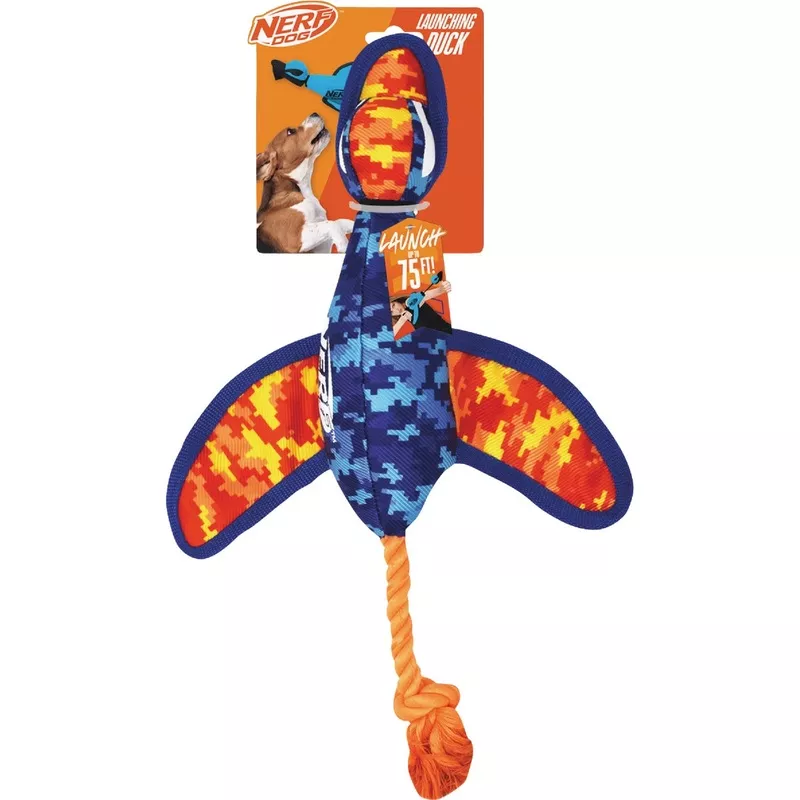 nerf-dog-16-5-in-nylon-digital-camo-crinkle-wing-launching-duck Nerf Dog 16.5 In. Nylon Digital Camo Crinkle Wing Launching Duck