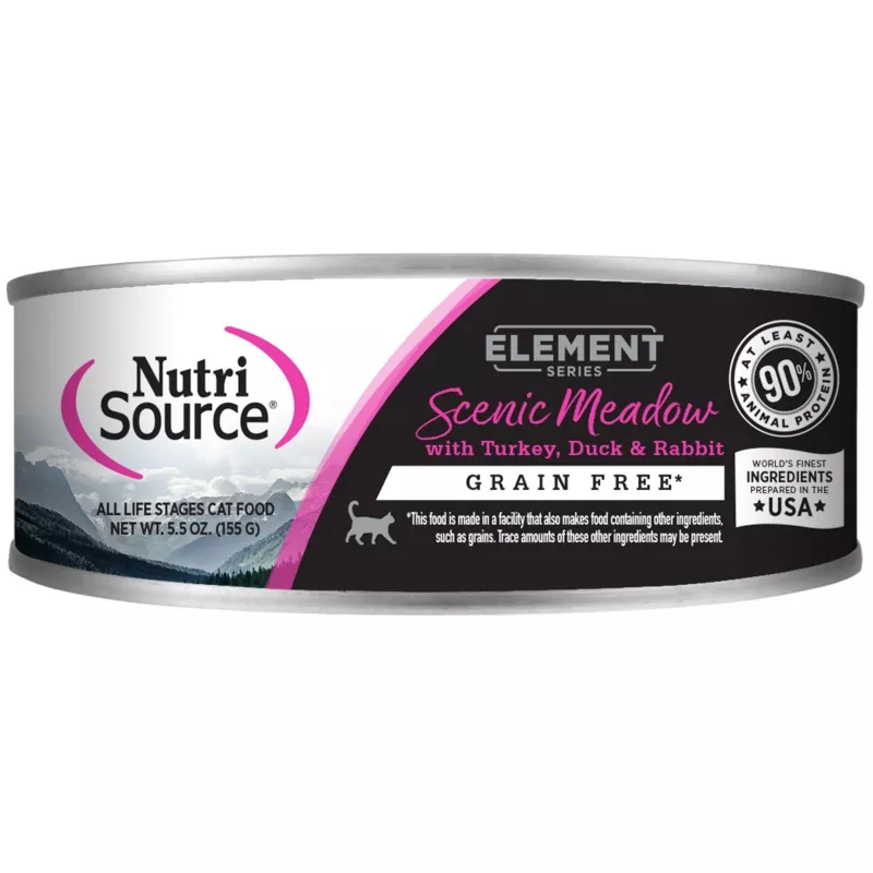 nutrisource-scenic-meadow-grain-free-turkey-duck-rabbit-blend-canned-cat-food NutriSource Scenic Meadow Grain Free Turkey, Duck & Rabbit Blend Canned Cat Food