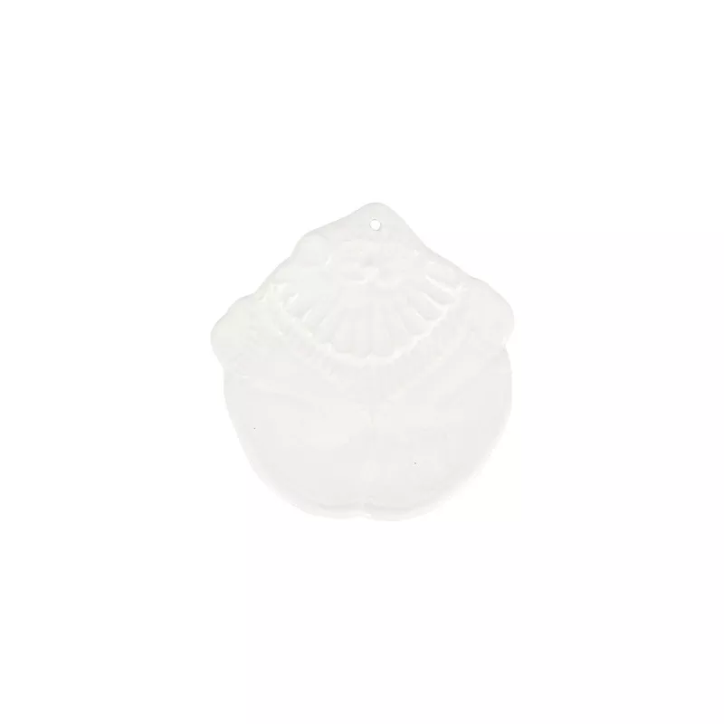 Pietra Natale Figural Santa Ornament
