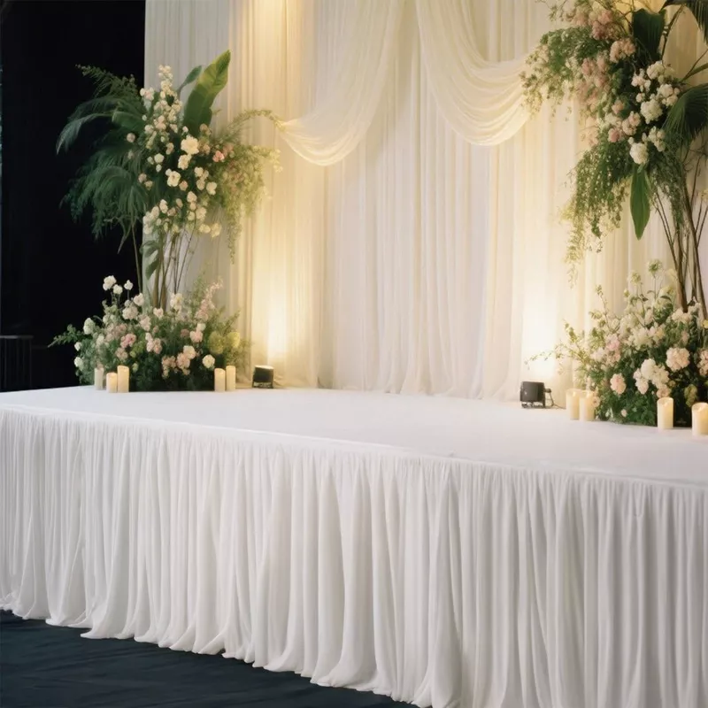 portable-stage-skirt-white-polyester-platform-skirting-cloth-events-performances Portable Stage Skirt White Polyester Platform Skirting Cloth for Events, Performances & Wedding Staging – 48″x20ft