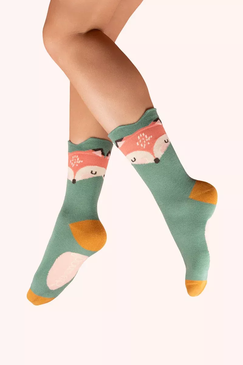 Powder Design Character Socks Foxy