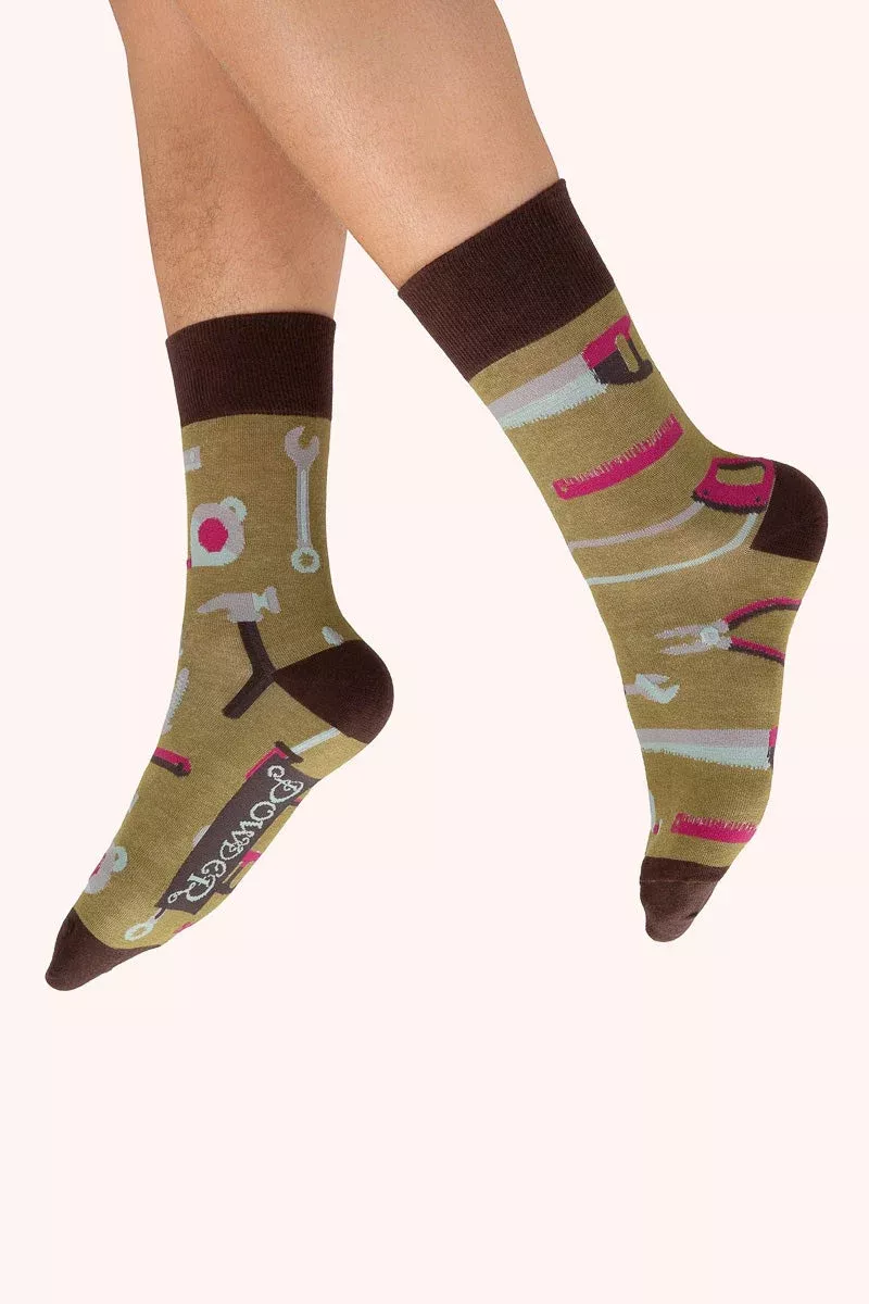 Powder Design Men’s Socks Tool Kit Olive