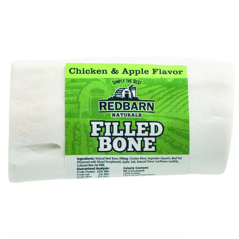 Redbarn Chicken/Apple Filled Bone 3.5oz.