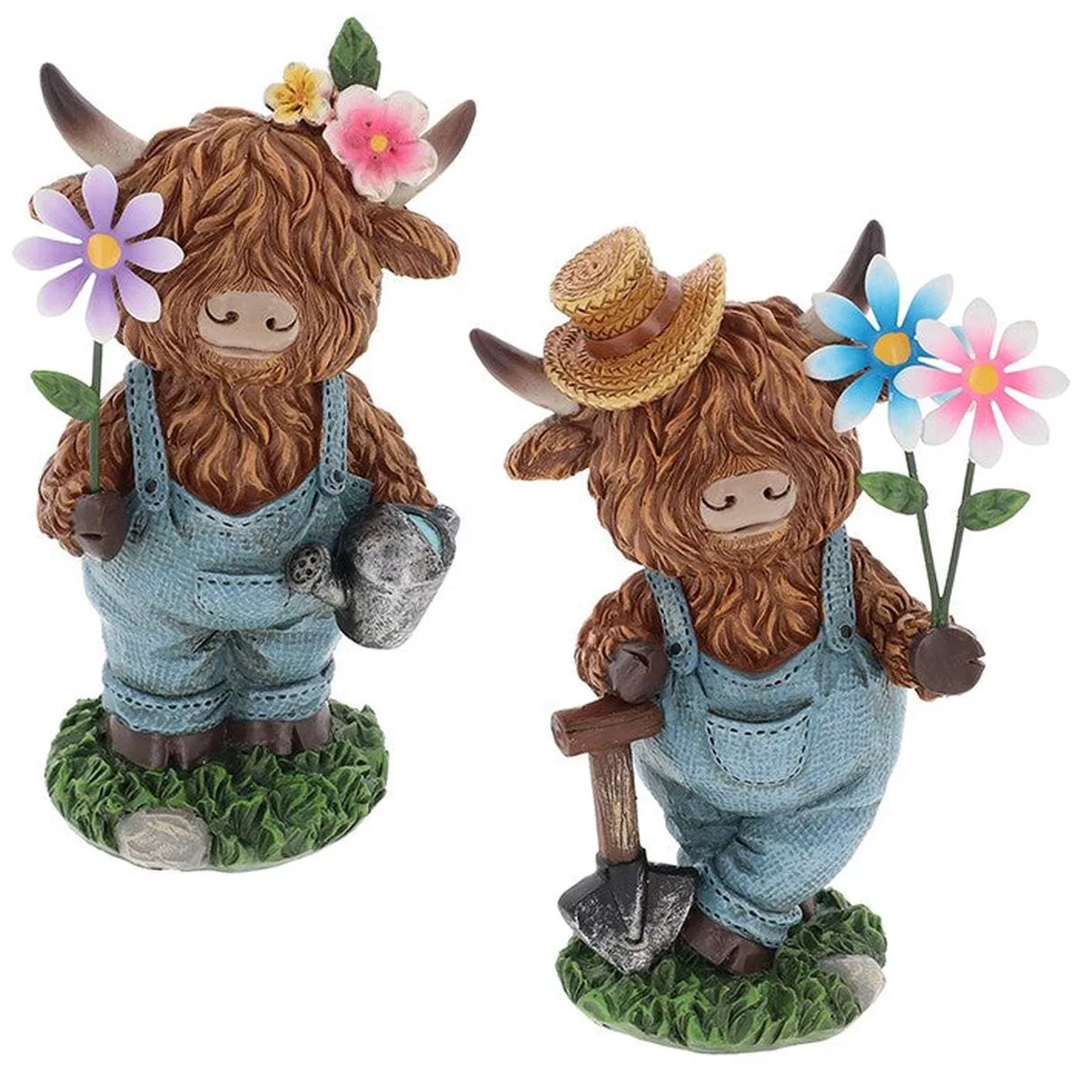 Shudehill 10cm Dungaree Cow Standing Small