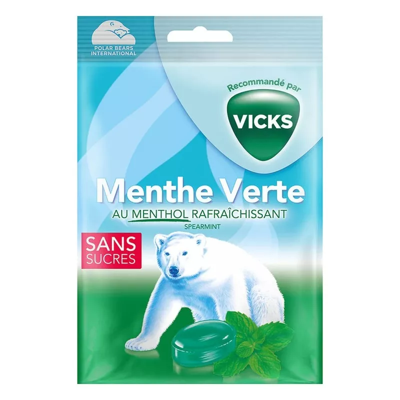 vicks-bonbons-menthe-verte-menthol-x13 Vicks Bonbons Menthe Verte & Menthol x13