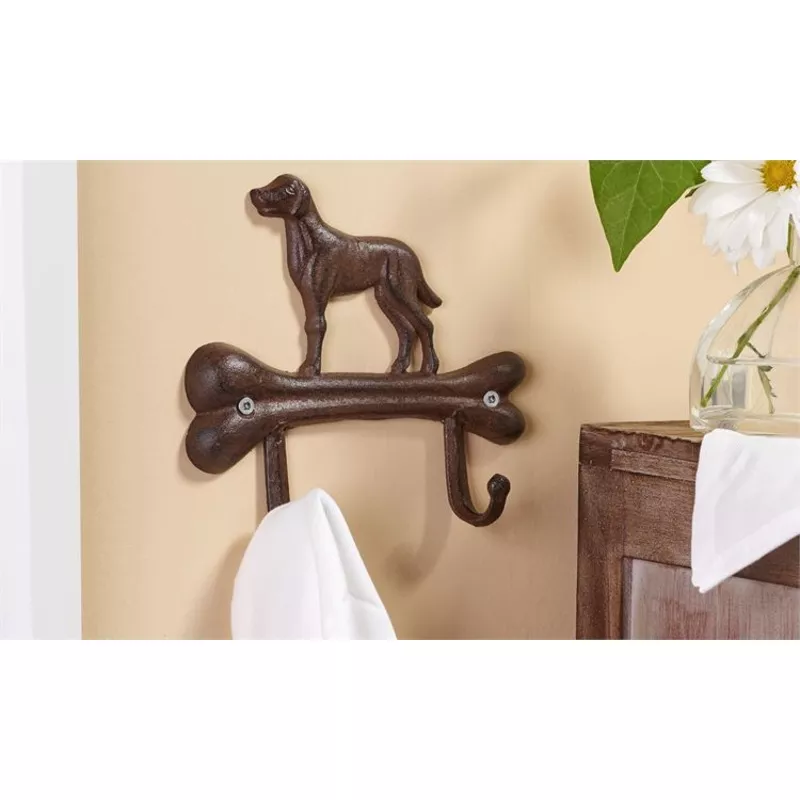 Wall Hook – Dog On Bone