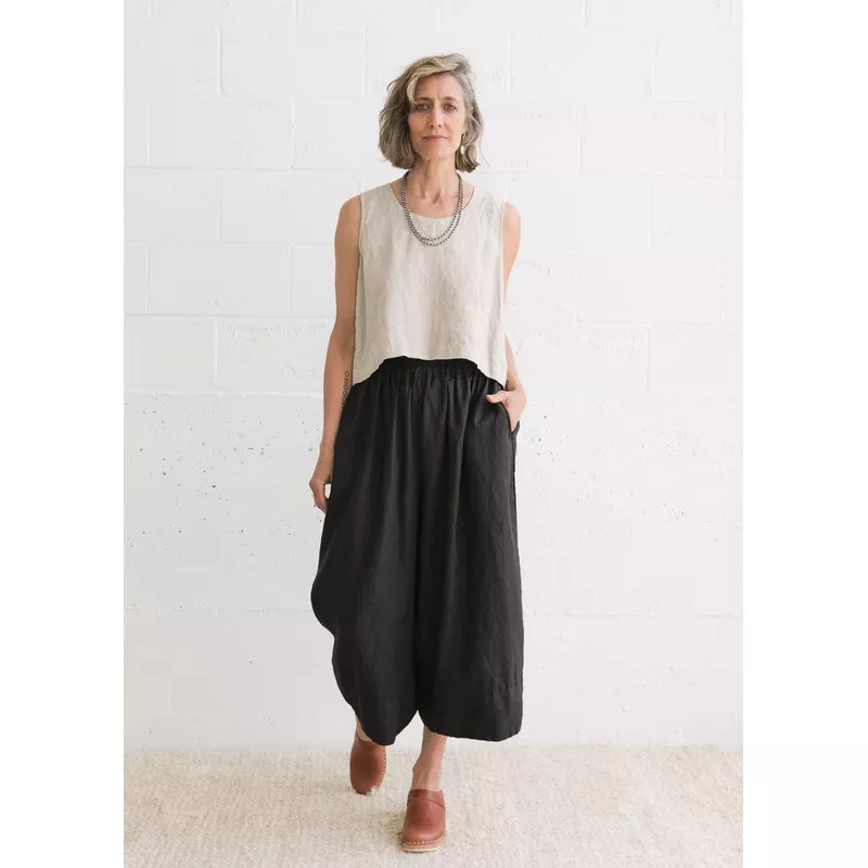 Weaver Pant – Linen – Black